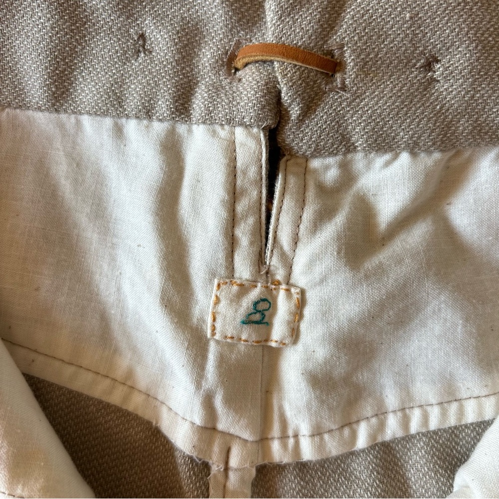 Antique Style Boys Herringbone Wool Trousers Suspender Button Pants Lot Size 7/8 - Picture 11 of 16